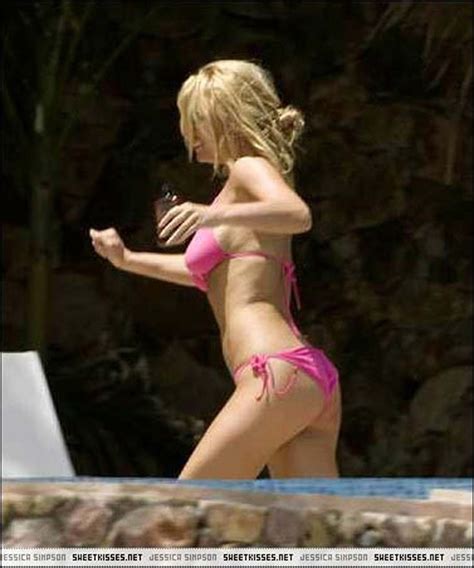 Jessica Simpson Exposing Sexy Body And Fucking Huge Boobs In Bikini Porn Pictures Xxx Photos