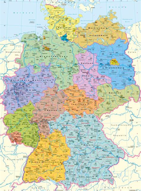 Diercke Weltatlas Kartenansicht Deutschland Bei Bundesländer