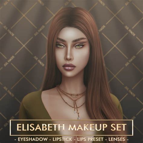 Sims 4 Elisabeth Makeup Set The Sims Book
