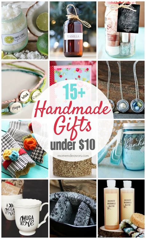 Looking for the best mother's day, christmas or. Meaningful Holiday Tips - 15+ Handmade Gift Ideas Under $10!