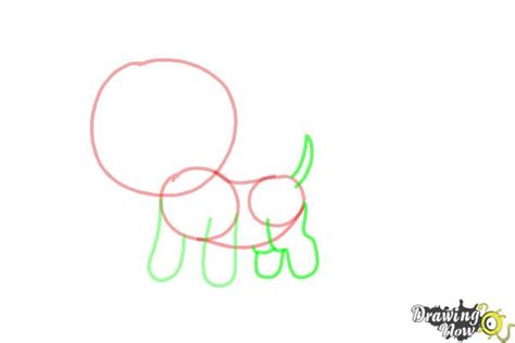 How To Draw A Baby Dog Drawingnow