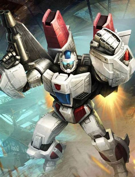 Autobot Jetfire Artwork From Transformers Legends Game Transformers