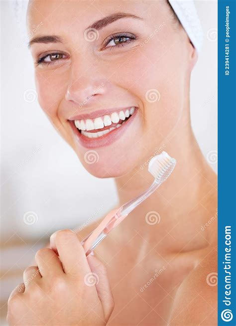 the most important part of my beauty routine stock image image of cropped holding 239414281