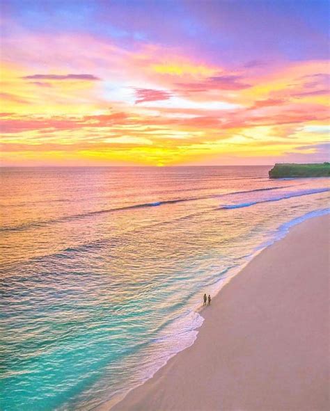 Sandal Road The Abc Of Travel Pastel Sunset Beach Wallpaper Bali