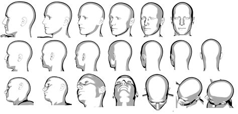 Male Facial Expressions Drawing Reference