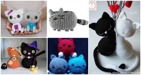 Мастер класс шапка котёнок crochet cat hat крючком. Crochet Amigurumi Cat Free Patterns