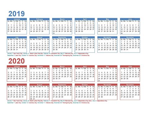 5 Year Printable Claendar Example Calendar Printable