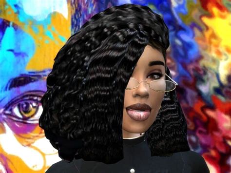Crimped Wavy Hair By Drteekaycee At Tsr Sims 4 Updates