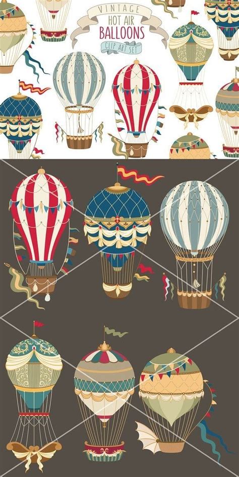 Air Balloon Tattoo Balloon Art Hot Air Balloon Ballon Illustration