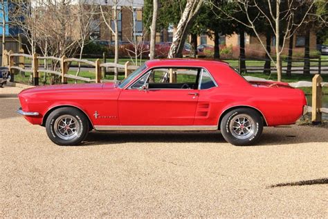 1967 Ford Mustang 289 Coupe Bright Red Muscle Car