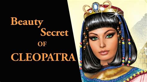 cleopatra s beauty secrets for beautiful skin youtube