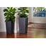 Modern Nested Square Flower Pot Planter PL2915BK – XBrand  Your Home