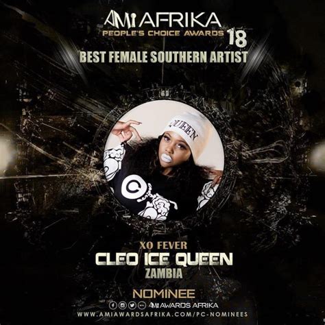Cleo Ice Queen Slapdee Roberto B1 And Tbowy Bag Nominations At “amis