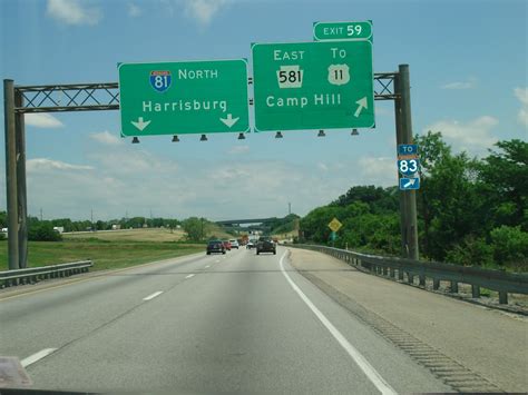 Lukes Signs Interstate 81 Pennsylvania Harrisburg Vicinity