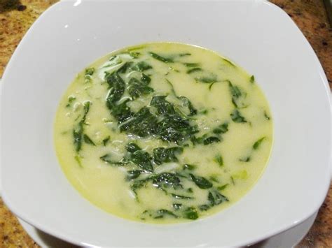 To prevent the stems from tasting woody, pull and discard the strings when snapping them to short lengths, discarding the bottom most ends (pic above). Italian Spinach Soup Recipe by John - CookEatShare