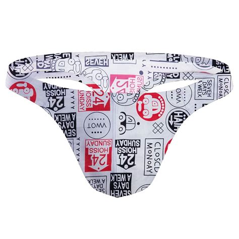 Comfortable Mens G Strings With Pouch Different Colors And Patterns