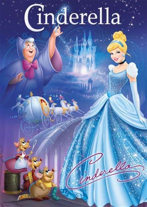 Cinderella Original Vintage Walt Disney Movie Poster Original