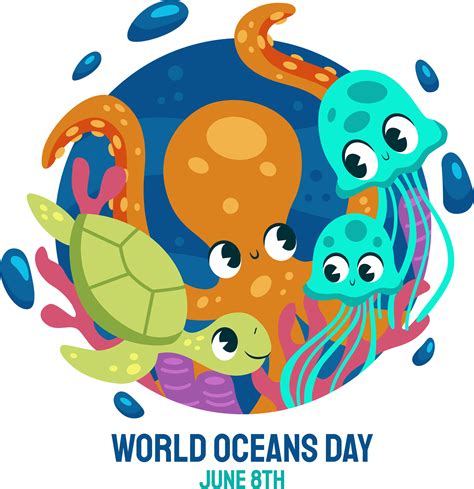 World Oceans Day Png 8th June Happy World Ocean Day Png Image
