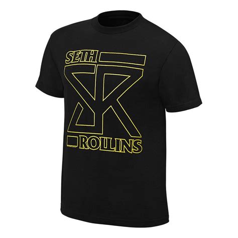 Wwe Seth Rollins Official New Licensed Authentic Adult Mens T Shirt