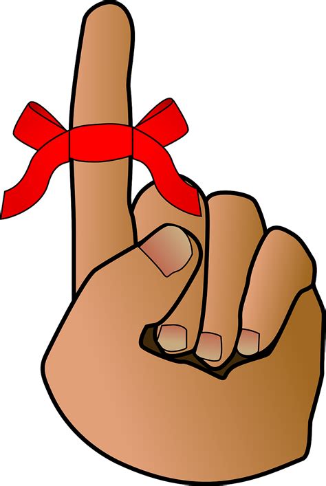 Erinnerung Bogen Red Ribbon Kostenlose Vektorgrafik Auf Pixabay