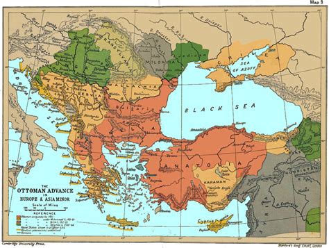 Ottoman Empire Expansion Map