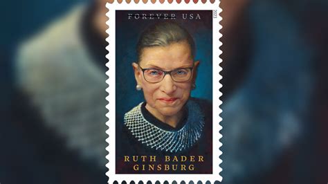 Supreme Court Justice Ruth Bader Ginsburg To Be Honored With Forever Postage Stamp In 2023