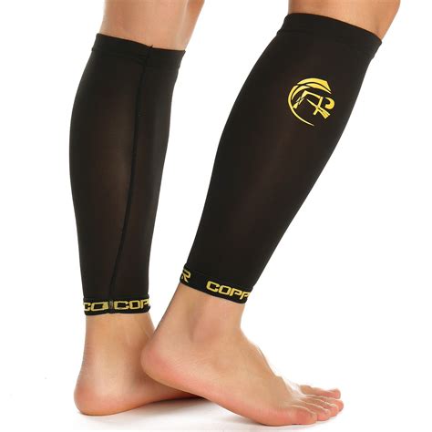 Copper Infused Calf Compression Sleeve Socks Leg Shin Splint Support My Xxx Hot Girl