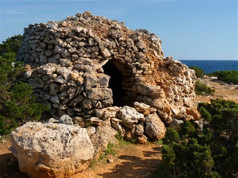 I attribute that negative thinking on how i was raised and the abuse i suffered as a child. Stone Age dwelling on Menorca. . . | The island is 50km ...