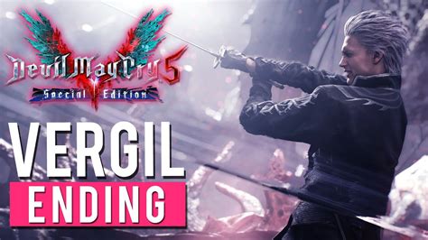 Devil May Cry 5 Special Edition Vergil Ending Cutscenes YouTube