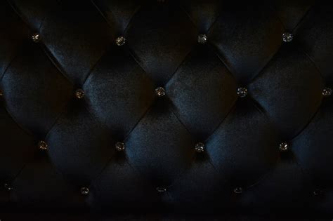 Premium Photo Black Velvet Fabric Sofa Close Up Modern Sofa For
