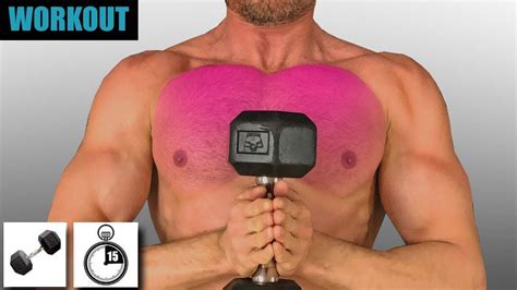 Upper Chest Dumbbell Workout At Home
