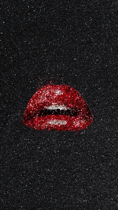 Aesthetic Lips Dark Iphone Wallpaper Premium Photo Rawpixel