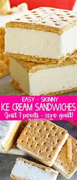 Dessert Made With Ice Cream Sandwiches Images