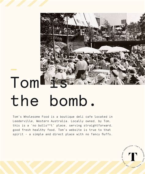 Toms Wholesome Food On Behance