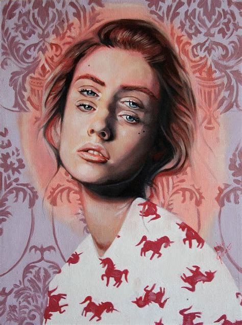 Gorgeously Surreal Portraits Painted To Resemble Double Vision Surreal Portrait Portrait
