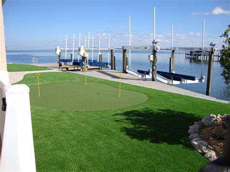 Residential Putting Green Traditional Landscape Miami By