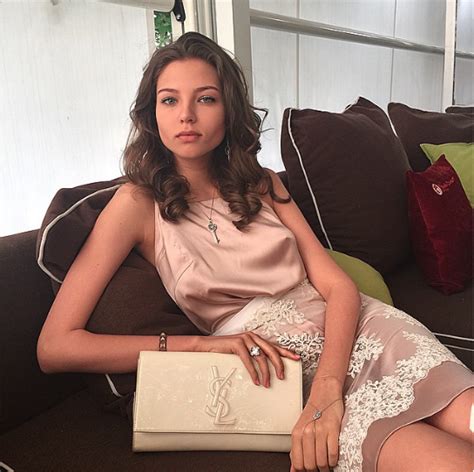 Ig Alesya Kafelnikova Russian Models Camisole Top Daughter Classy Timeless Skinny Female