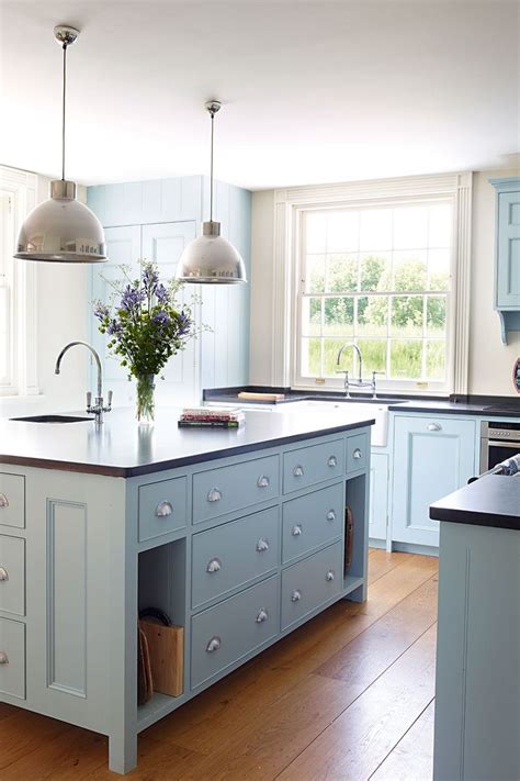 Colored Kitchen Cabinets Inspiration The Inspired Room
