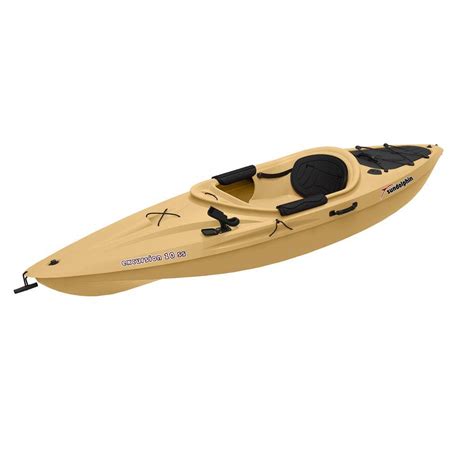Sun Dolphin Excursion 10 Ft Ss Sit In Fishing Kayak In Sand 51495