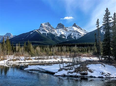 The Three Sisters In Canmore Photograph By Martin Pedersen Fine Art