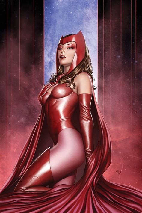 Scarlet Witch Female Superhero Uncanny Avengers Marvel Girls