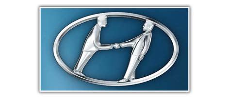 The hyundai motor company, commonly known as hyundai, is a south korean multinational automotive manufacturer headquartered in seoul. I Had No Idea The Hyundai Logo Was Based On Two Guys ...