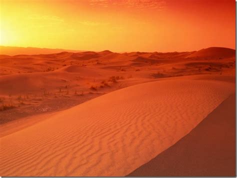 The Sahara Desert North Africa The Largest Deserts In The World