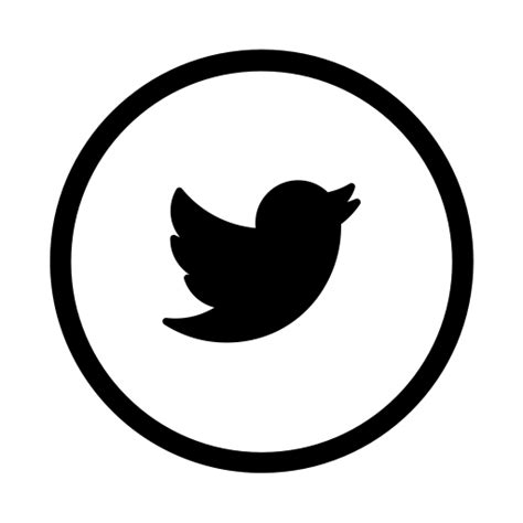 Black And White Twitter Logo Transparent 14 Vector Twitter Logo