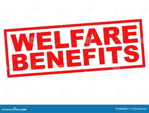 Welfare Benefits Stock Illustration Illustration Of Income 88000871