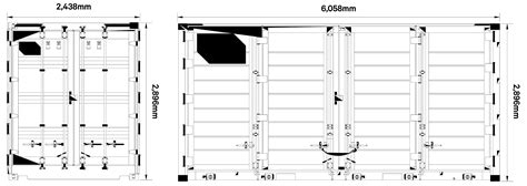 Shipping Container Dimensions And Sizes Complete List Scf