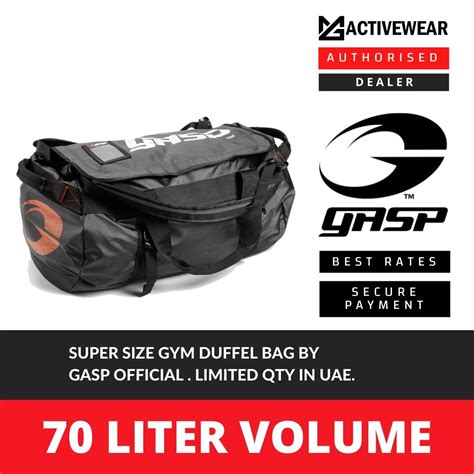 Gym Duffle Bag By Gasp Mg Activewear