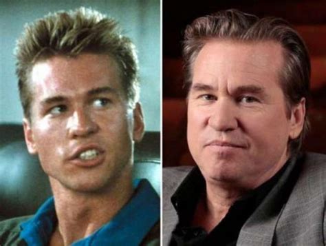 Celebs Then And Now Photos Celebrities Then And Now Val Kilmer