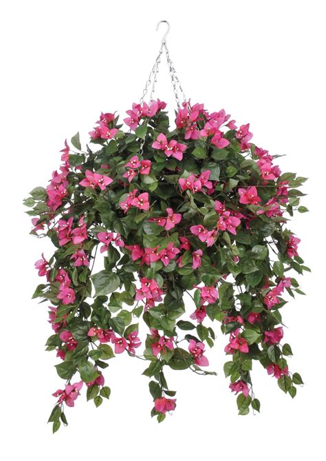 With exquisite artificial flower arrangements in shades of white, pink and red, floral. artificial outdoor plants cheap | Hanging plants ...