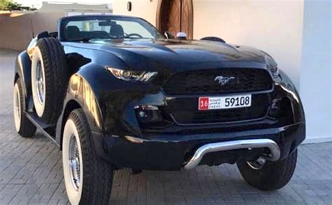 Someone Built A Hemi 4x4 Mustang Convertible But Its Not As Cool As